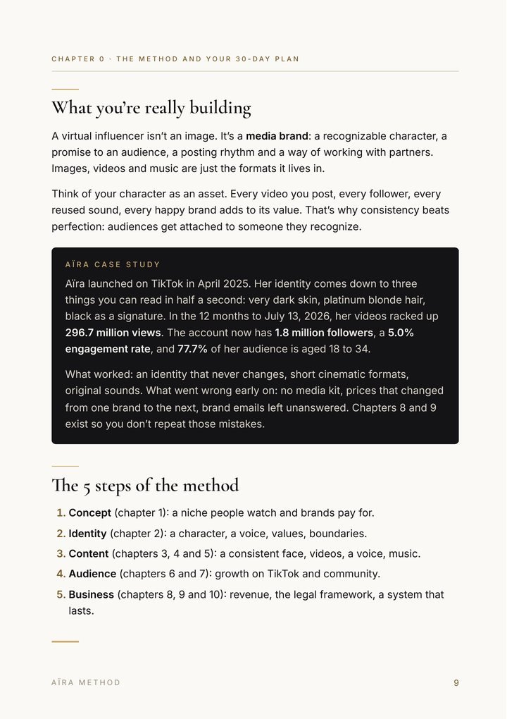 Chapter 0 page with an Aïra case study box